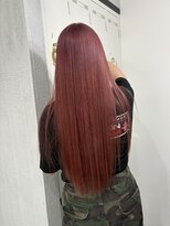 リュンヌ(Lune)&nbsp;コーラルピンクベージュ/ブリーチカラー/ダブルカラー/YU217