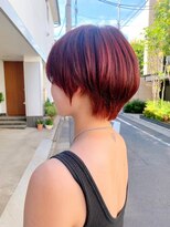 セイドット オモテサンドウ(Say. omotesando)&nbsp;Say.ひし形ショートくびれショートローズブラウンダークレッド