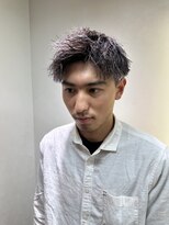 トータルビューティーバルフィット(BALFIT)&nbsp;メンズツイストスパイラルパーマ×メッシュキャップハイライト