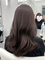 アマトウキョウスマートサロン(AMA TOKYO×Smart Salon) ラベンダーグレージュ ダークラベンダー 透明感カラー