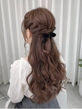 キール 海浜幕張(keel) ハーフアップ