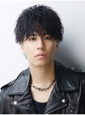 舞い散る細束ツーブロックショート【ツイストスパイラル】