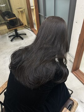 オリーブで透明感