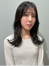 リュクス バイ ラポールヘアー(Luxe by RAPPORT HAIR)&nbsp;Aラインセミロング/シースルーバング/後れ毛