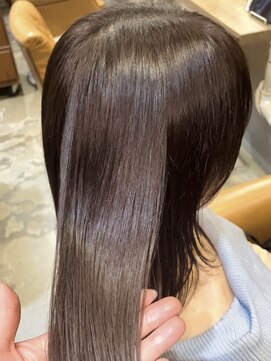 透明感ナチュラルブラウン