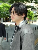 アコロン(acoron.)&nbsp;センターパート/ツーブロック/ビジネス/池袋メンズカット