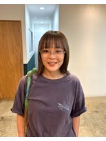 ヘアーブレイス(hair brace)&nbsp;千葉駅/着物ヘア/大人ガーリー/ダークアッシュ/似合わせカット