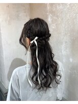 キキ(kiki by KENJE)&nbsp;くるみちゃんヘアアレンジ