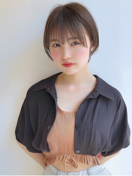 バイエイト(X８) 大人可愛い20代30代40代小顔◎マッシュショート丸みショート