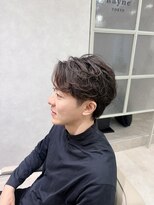 レイネ 人形町(Rayne') MEN’S HAIR/サーフカール/刈り上げセンターパート/人形町