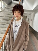 トリッカ シブヤ(TRICCA SHIBUYA)&nbsp;ショートボブ/レイヤー/ナチュラルブラウンカラー
