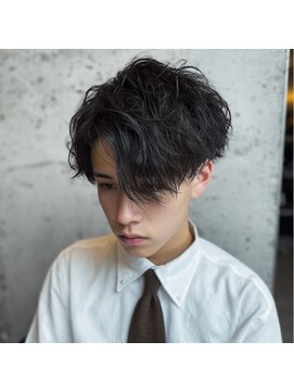 アンサ 長岡天神店(ANSA) 色気×無造作　大人センターパート