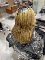 バンブーグラス バイ ユアーズヘアー(Bamboo grass by youres hair)&nbsp;エクステでピンク