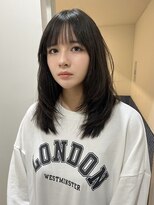 ラパンセ ブルー(LA PENSEE BLEU)&nbsp;艶髪ストレートパーマ×レイヤーカット