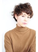 やわらかさがあるカジュアルショート