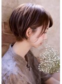 【+～ing  deux】 ハンサム3Dカラー丸みショート【辻口俊】
