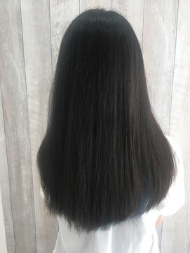 シエル 立川店(CIEL) インナーカラー×ブルー×ロング【CIEL×maki】