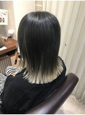 明度差でより可愛く☆インナーカラー