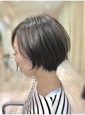 黄金比率のショートボブ☆
