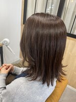 テラスヘア 新潟駅南(TERRACE hair)&nbsp;ダメージレスカラーで透明感グレージュ！