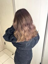 ヘアスピリッツアンクス(Hair Spirit anx) アッシュピンクのグラデーション