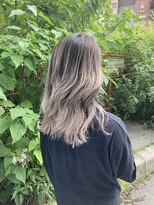 ラフ 難波店(LAFF)&nbsp;#黒髪#ボブルフ#ネビージュ#小顔#ワンレン