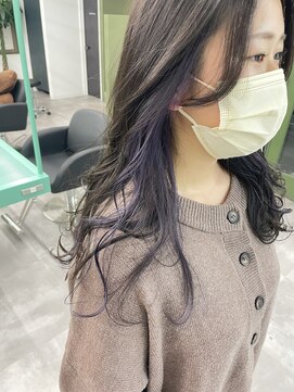 エイト 川崎店(EIGHT) 大人な雰囲気！ラベンダーインナーカラー！