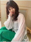 20代30代40代50代ひし形デジタルパーマエアリーミディ黒髪