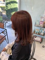 フォルテ 中田店 秋冬カラー レッドブラウン