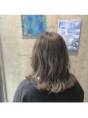 【白髪多めの方におススメ！】明るめグレージュカラー