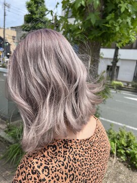 スパイラル 広小路店(SpiraL) ラベンダーアッシュ【切りっぱなしスタイル】