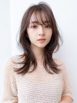 ハバナ 新宿(HAVANA)&nbsp;20代30代大人かわいいレイヤーカットグレージュカラー小顔前髪