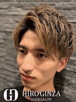 ヒロギンザ 青山店(HIRO GINZA)&nbsp;波巻き/ハイライト/マッシュパーマ/ウルフ/フェード/束感