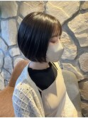 ストレートショートボブ