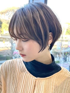 プルーヴ 秋葉原(prove) 30代40代大人女性/前髪ありショートボブ/ショートヘア/髪質改善