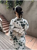 浴衣着付け