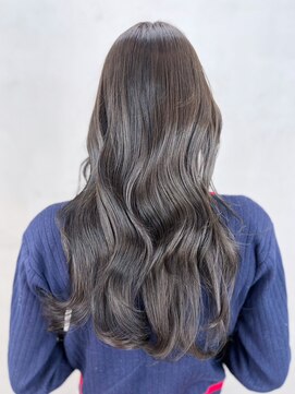 アイティー バイ アルバム 中野店(IT by ALBUM) グレーベージュグレージュカラーレイヤーロング_ba500771