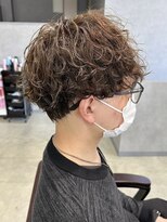 リット×ベリエ(Lit.×belier) メンズマッシュツイストスパイラルパーマツイストパーマフェード