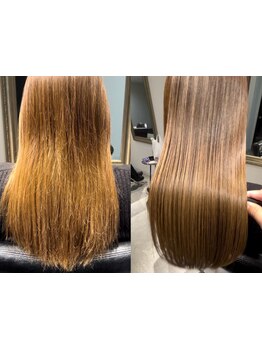 【髪質改善トリートメント】システムトリートメント使用！お客様に合った美髪・艶髪をご提案します◎