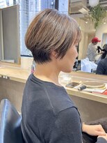 レトン 銀座(leton)&nbsp;ハイライト/ひし形ショート/ショートボブ/前下がり/小顔