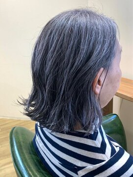チルアウト 塚口本町店(chill out) 白髪を活かすアッシュグレー/30代/40代/50代