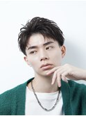 【alpha 新宿】オールバック×ショート