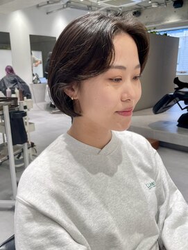 フィルムス 表参道(FILMS) ココアベージュ/黒髪/クラゲヘアー/オリーブグレー/ボブ/表参道