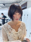 レイヤーボブ/くびれボブ