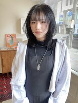 ヘアーアイスカルテット(HAIR ICI QUARTET)&nbsp;グレージュカラー ブリーチなしダブルカラー暗髪