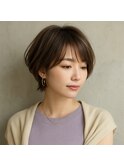 SOUPREX大人ショートボブ　アッシュブラウン　20代 30代 40代