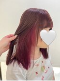 【スタイリストArisa】インナーカラー