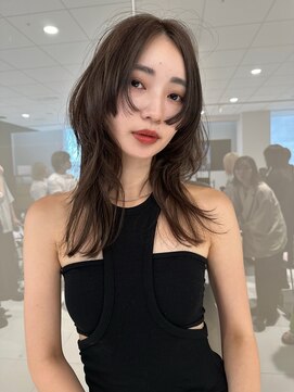 サイン 渋谷(SIGN) お洒落なレイヤーカットハッシュカットレイヤーボブ渋谷