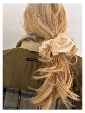 シム 千葉(sim) 緩めのシュシュで stylist nana 【千葉駅】