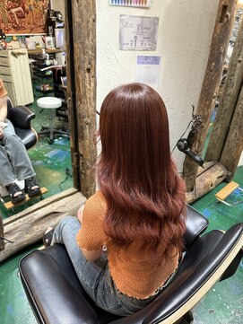 アーティカル(ARTICAL) #プルエクステ #レッドカラー